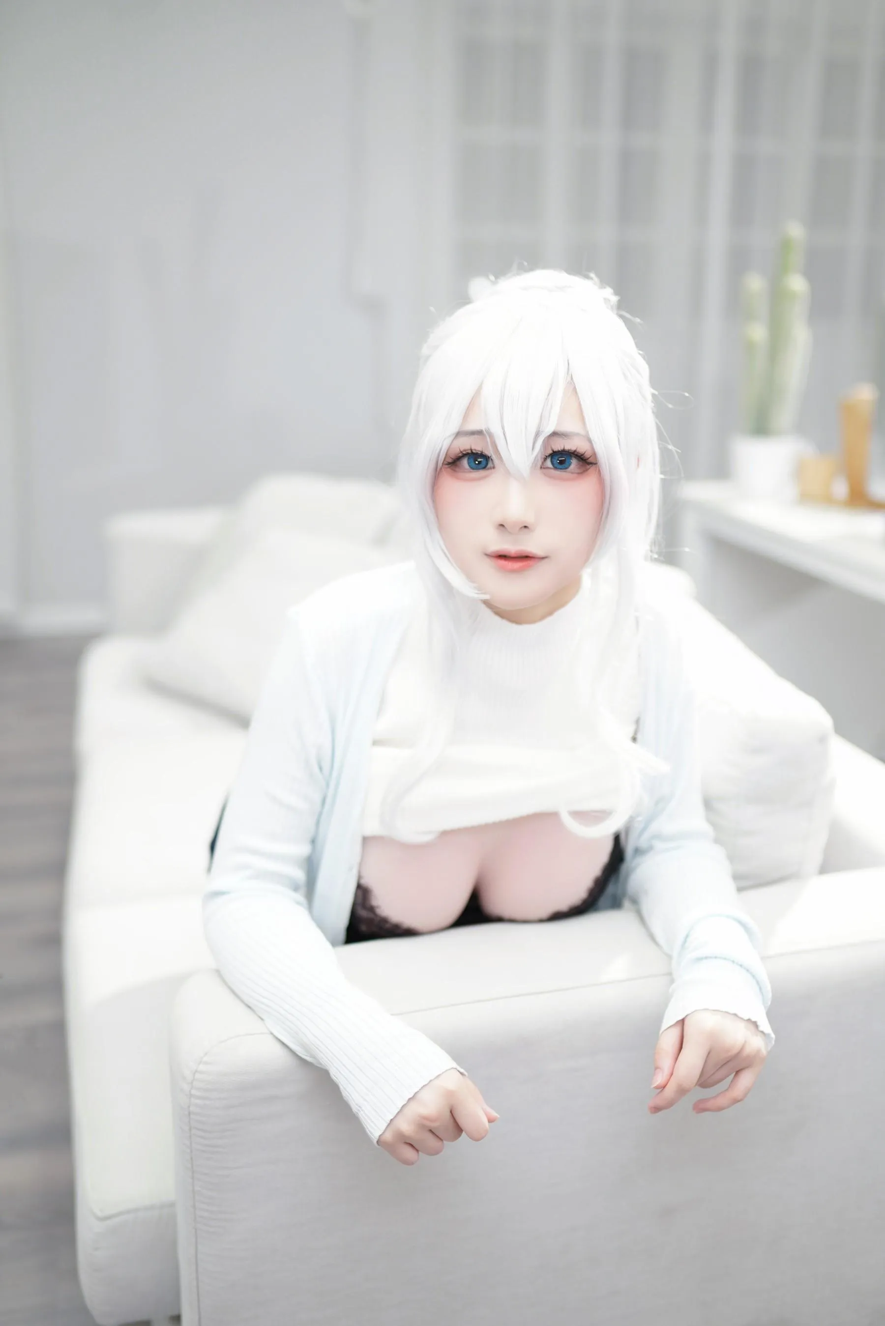 幼愛youmeko – NO.06 未亡人雪女cos [71P]插图8